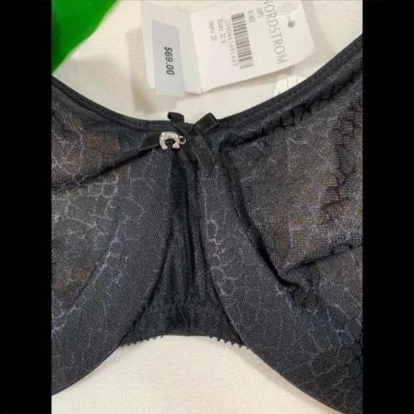 NEW $68 Chantelle C Magnifique Seamless Unlined‎ Minimizer Bra [ 32DDDD US]
